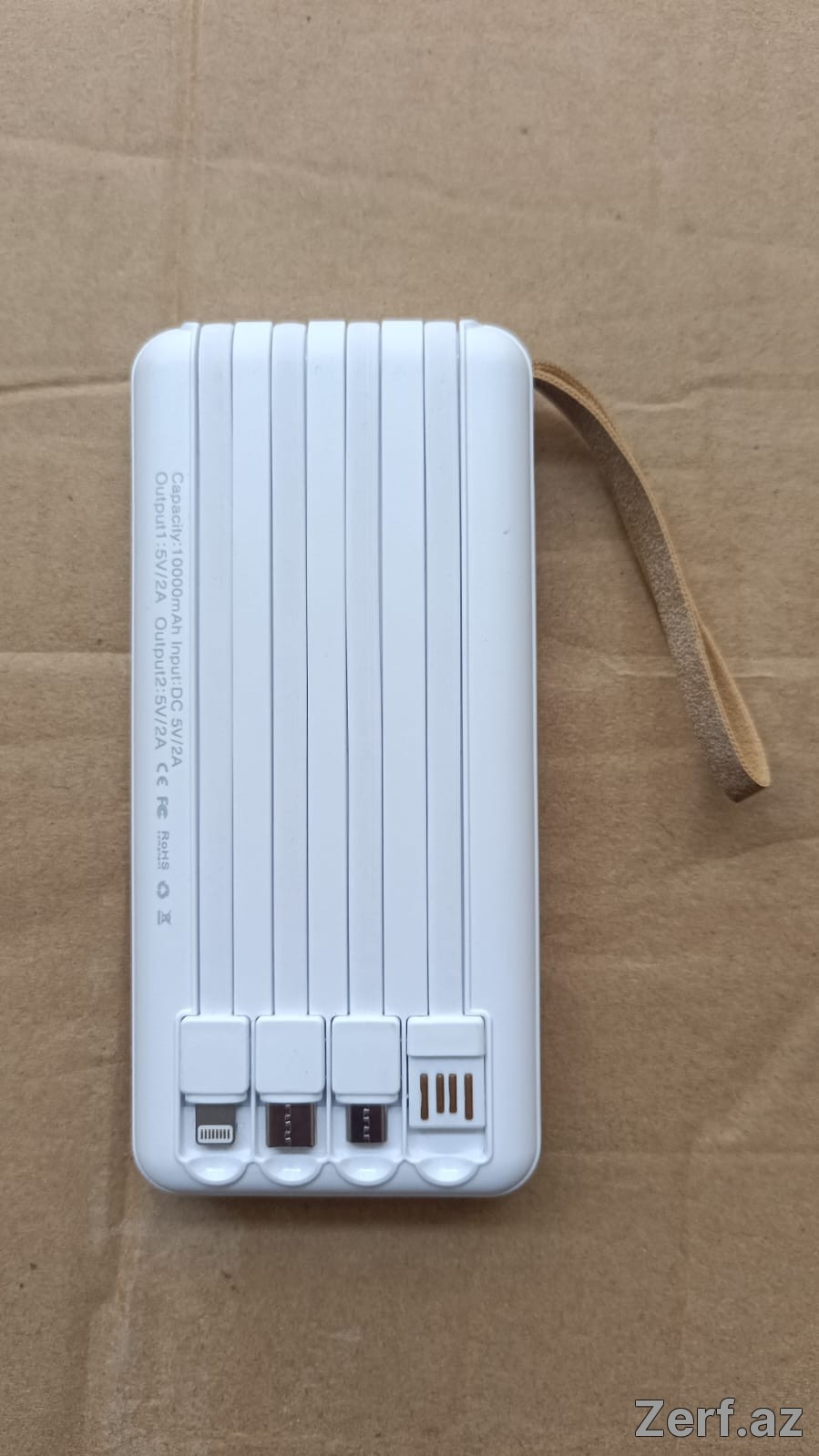 Power bank,USB və TYPE-C kabel — 3